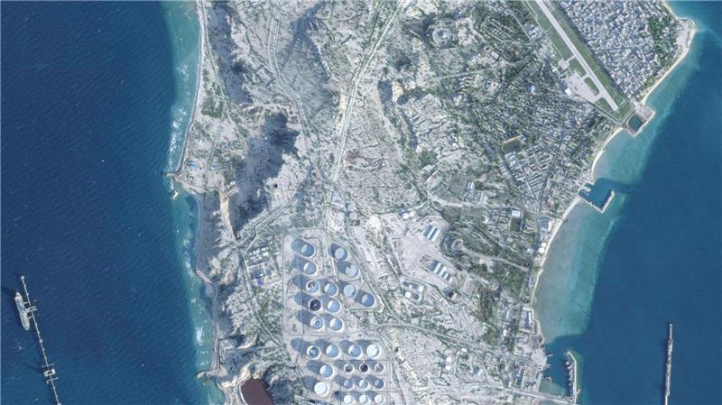 Dutzende Verletzte in Kuwait nach neuer Eskalation am Golf Die Insel Charg ist entscheidend für Irans Ölexporte - im Normalfall der größte Devisenbringer der Islamischen Republik. (Archivbild)