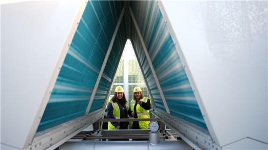 Die JVA Billwerder wird künftig mit Hilfe von Wärmepumpen beheizt.