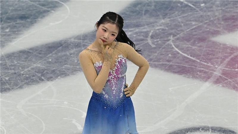 Die Japanerin Ami Nakai gewinnt Bronze.