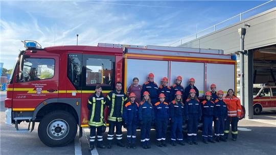 Die Jugendfeuerwehr Drochtersen will mit der Geldspende des Windparks zukunftsorientierte und auch umweltrelevante Projekte realisieren.