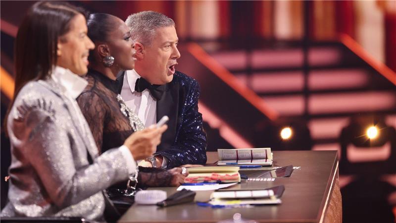 Die Jury sah jemand anderen vorne. 