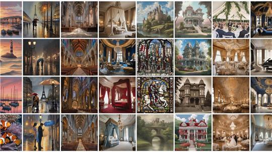 Die KI generierte im Experiment früher oder später ähnliche Motive.