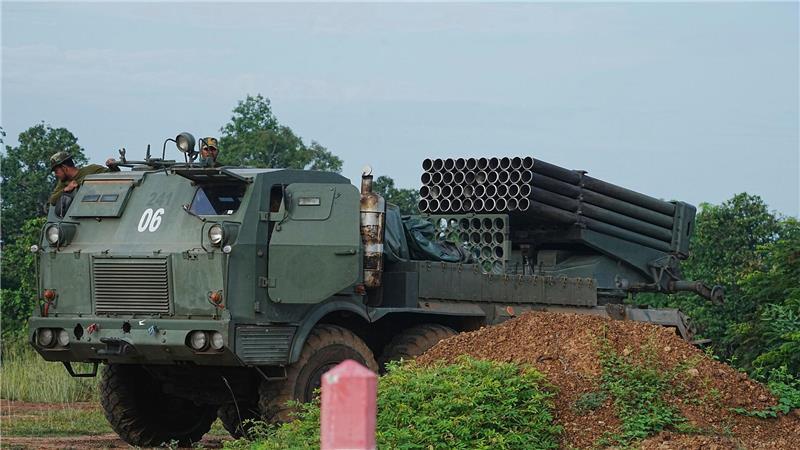 Neue Kämpfe an Grenze zwischen Thailand und Kambodscha Die Kämpfe gingen am Freitagmorgen weiter.