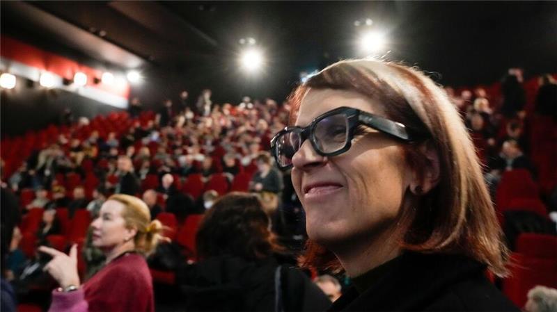 Die Kamerafrau Bianca Cline.