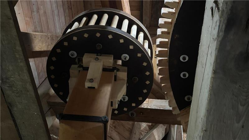 Die Kamm- und Asträder sehen wie neu aus.