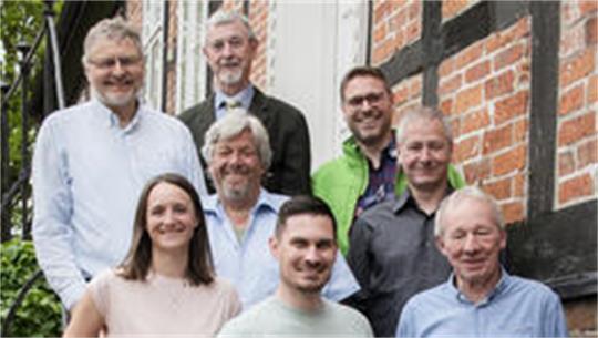 Die Kandidaten: Christoph Behnke, Hans-Martin Kallenberger, Bernd Winkelmann (oben von links), Dieter Breuhahn, Markus Wilshusen (Mitte von links), Birte Hagedorn, Felix-Nikolai Lange und Hartwig Holthusen (unten von links).