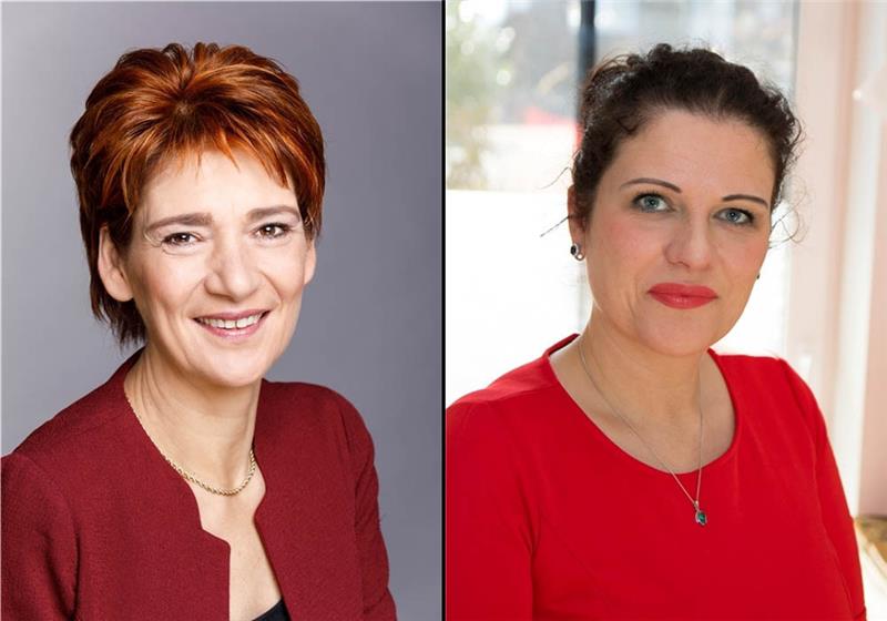 Die Kandidatinnen für Apensen: Manuela Mahnke (links) und Petra Beckmann-Frelock.