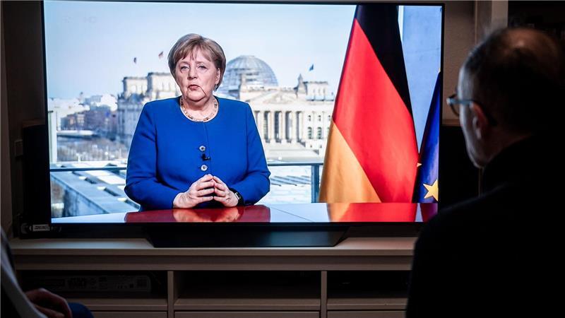 Die Kanzlerin richtete einen Appell an alle Menschen. (Archivbild)