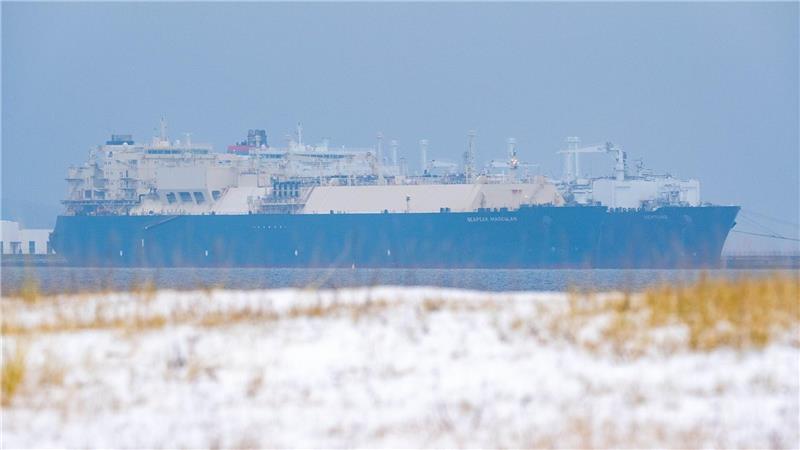 2025 rund 10 Prozent deutscher Gasimporte über LNG-Terminals Die Kapazitäten an Deutschlands Küsten zum Import von LNG sollen noch wachsen.