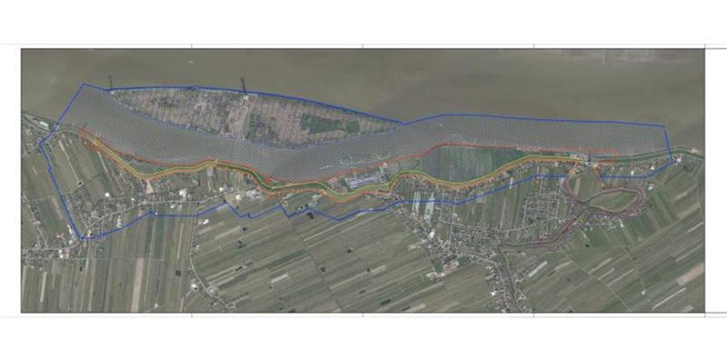 Die Karte des NLWKN zeigt das Untersuchungsgebiet.