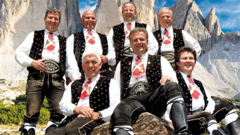 Die Kastelruther Spatzen aus Südtirol kommen auf ihrer Tournee 2027 auch nach Stade.