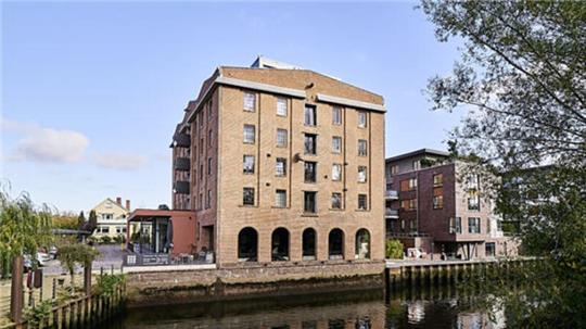 Die Kattau-Mühle in Buxtehude, saniert und umgebaut 2015.