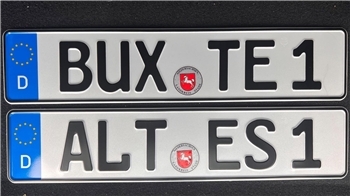 Die Kennzeichen-Landschaft im Kreis Stade wird bunt: Neben STD wird es in Zukunft auch BUX und ALT geben.