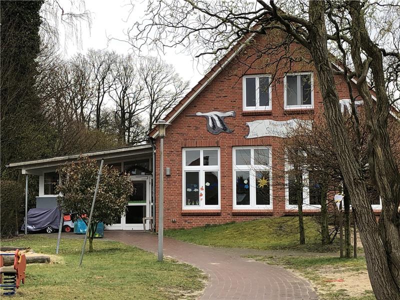 Rat vergibt Auftrag für den Kita-Anbau Die Kita in Estorf. Foto: Klempow