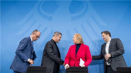 Die Koalition habe zueinander gefunden, sagt der Kanzler.