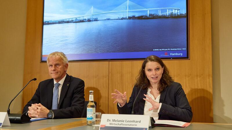 Die Köhlbrandquerung soll wie die alte Brücke eine Schrägseilkonstruktion sein.
