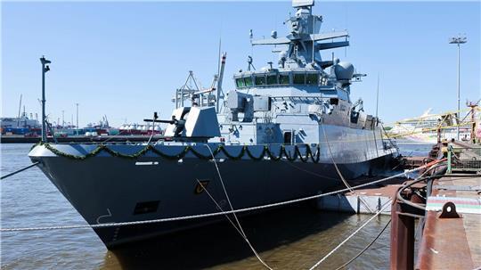 Die Korvette „Lübeck“ wird voraussichtlich 2028 an die Deutsche Marine übergeben.