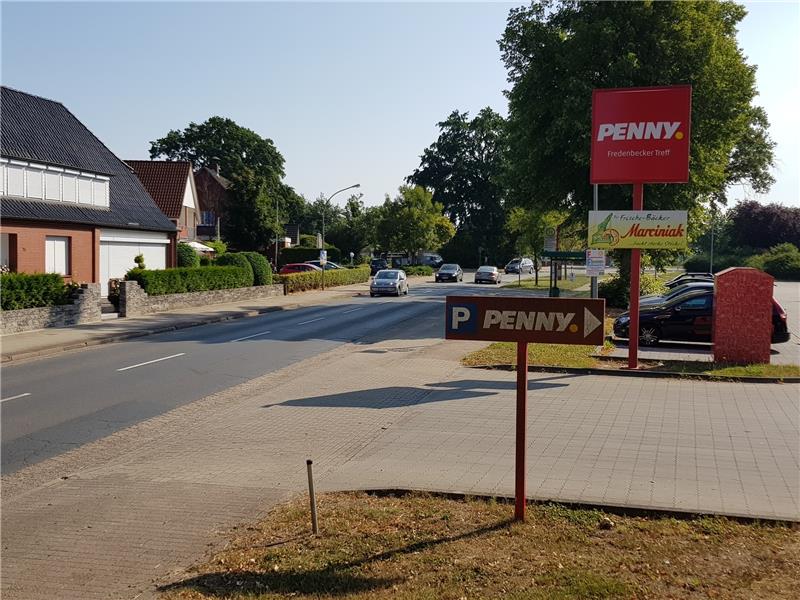 Die Kreisstraße 1 in Fredenbeck. Archivfoto Beneke