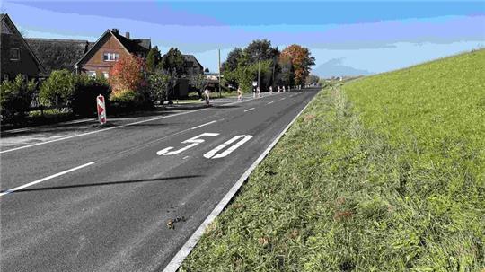 Die Kreisstraße K39 in Jork-Borstel wird am Freitag wieder für den Verkehr freigegeben.