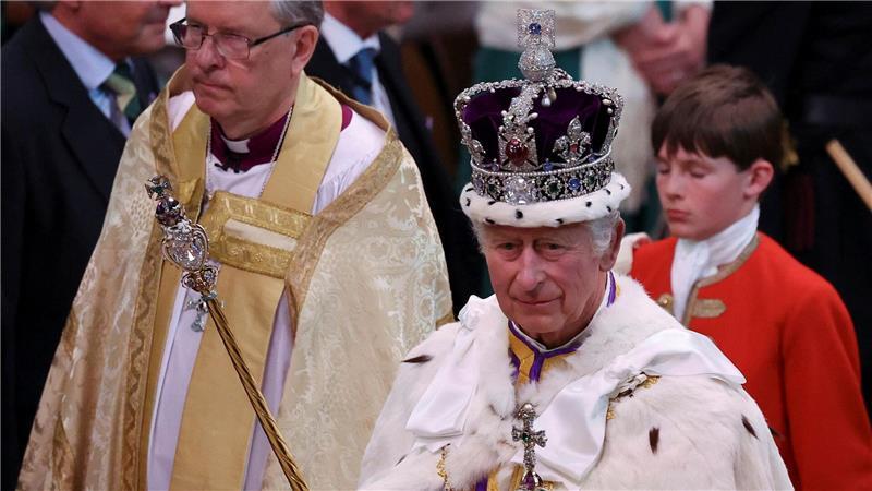 Essensanschlag auf die Kronjuwelen: Protest mit Vanillesoße Die Krone hat einen unschätzbaren Wert für das Vereinigte Königreich. (Archivbild)