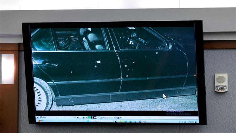 Prozess um Mord an Tupac Shakur geht in Endphase Die Kugeln durchsiebten das fahrende Auto des Rappers. (Archivbild)
