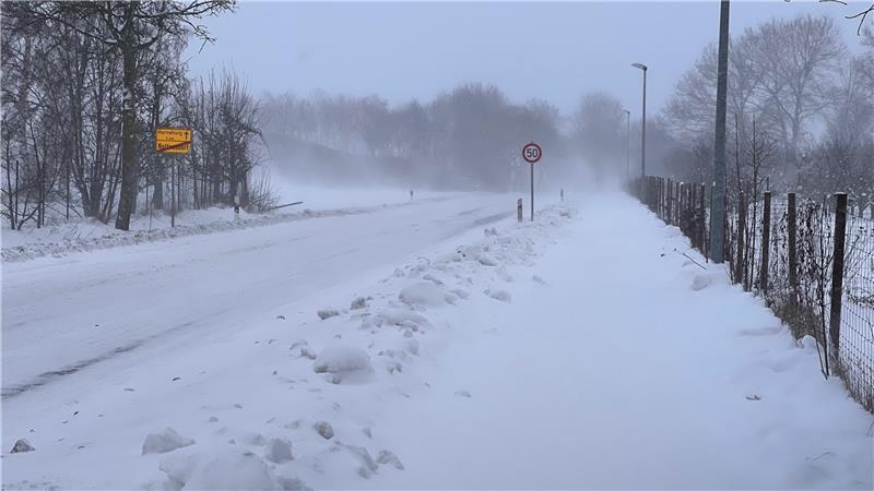 Die L130 in Nottensdorf (Archivbild).