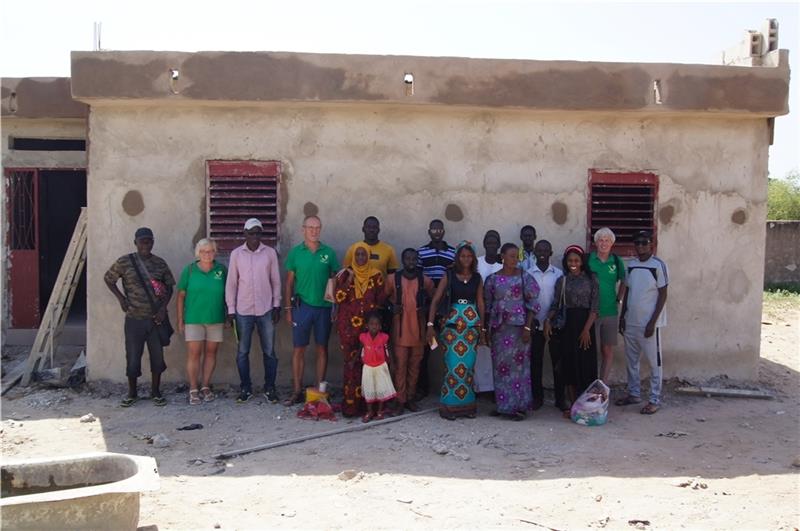 Hammaher „Kinderhilfe“ baut Lehrerunterkunft im Senegal Die Lehrerunterkunft bietet acht Zimmer. Foto: Kinderhilfe