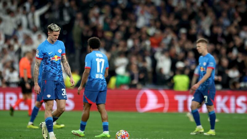 „Dürfen nicht rausfliegen“: RB scheitert an Real Madrid Die Leipziger müssen sich trotz einer starken Leistung in Madrid aus der Champions League verabschieden.