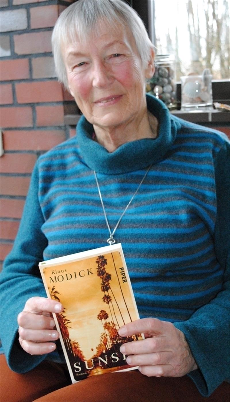 Die Lesepatin Gisela Hansen .