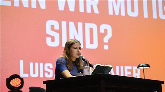 Die Lesung von Umweltaktivistin Luisa Neubauer polarisiert beim Hurricane-Festival.