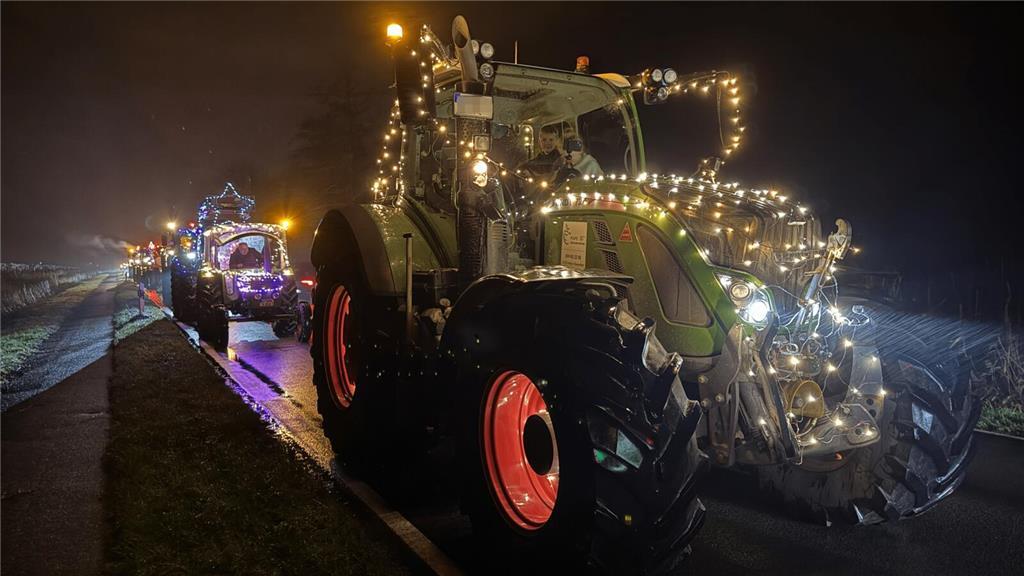 Die Lichterfahrt auf dem Weg in das Alte Land.