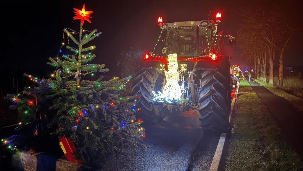 Die Lichterfahrt auf dem Weg in das Alte Land.