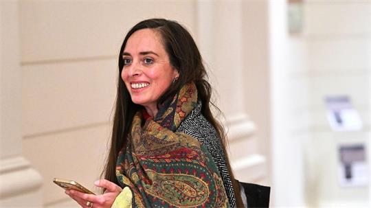 Die Linke-Politikerin Vanessa Emde wurde am 20. September neu in das Berliner Abgeordnetenhaus gewählt. (Archivbild)