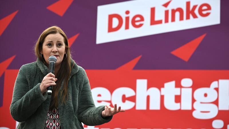 Die Linke wolle die soziale Gerechtigkeit ins Zentrum stellen, sagt die Bundesvorsitzende Janine Wissler.