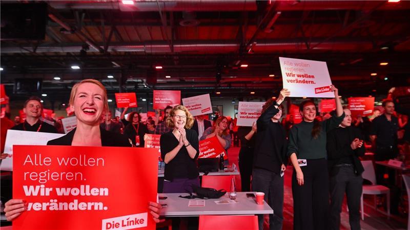 Wie weiter, Linke? Parteitag berät in Chemnitz Die Linken-Vorsitzende Ines Schwerdtner stellt klar: Regieren ist erstmal nicht das Ziel. (Archivbild)
