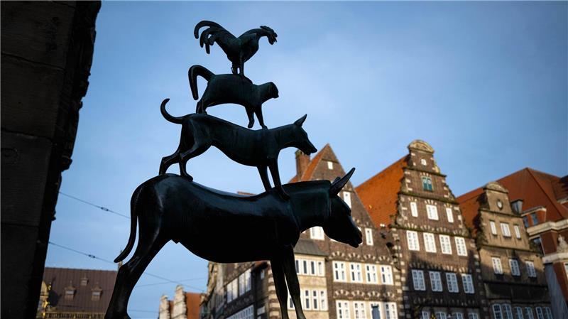 Die Märchenstraße endet bei den Bremer Stadtmusikanten. (Archivbild)