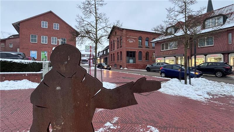 Die Marktstraße in Harsefeld ist einer der Anziehungspunkte für Kundinnen und Kunden.
