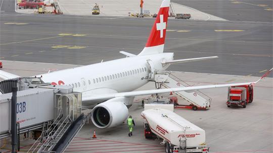 Die Maschine war von Stockholm nach Zürich unterwegs. (Symbolbild)