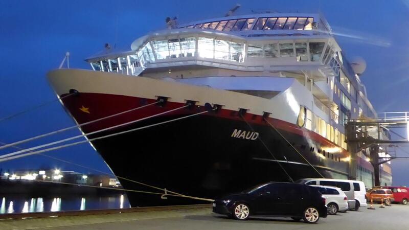 Nach Kollision mit Monsterwelle: Kreuzfahrtschiff „Maud“ sticht wieder in See Die „Maud“ soll am 14. April in Dover ablegen. Geplant ist eine Reise entlang der Westküste Großbritanniens.