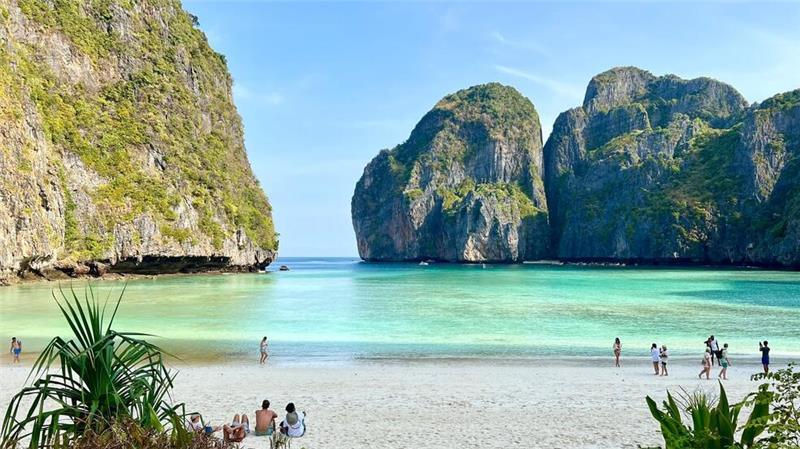 Die Maya Bay gilt als einer der schönsten Strände der Welt. (Archivbild) 