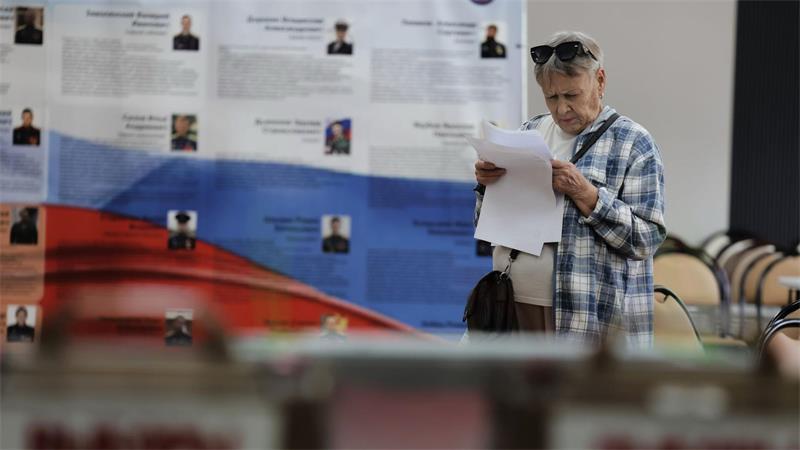 Putins Kriegswahl - Russland wählt neues Parlament Die Menschen in Russland sind erstmals seit Beginn des Angriffskriegs gegen die Ukraine zur Wahl eines neuen Parlaments aufgerufen.
