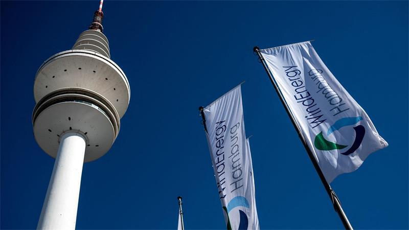 Die Messe Wind Energy in Hamburg dauert bis Freitag. 