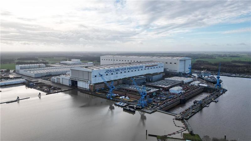 Die Meyer Werft darf sich über einen neuen Auftrag freuen.