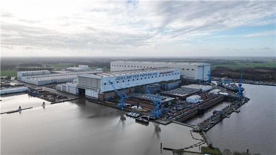 Die Meyer Werft darf sich über einen neuen Auftrag freuen.