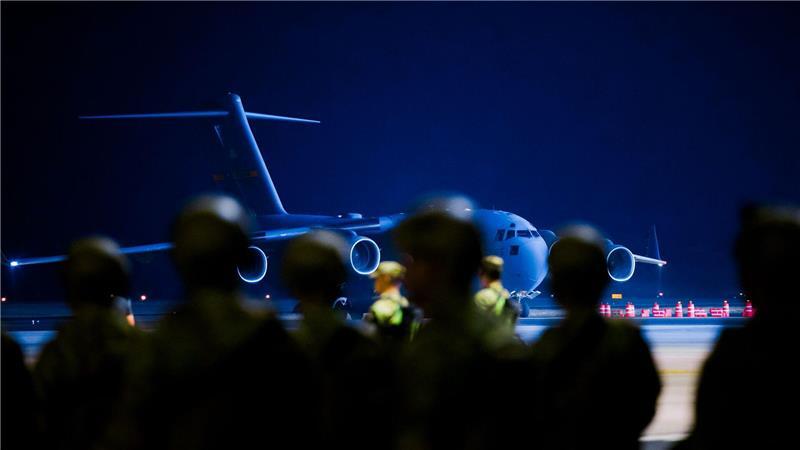 Die Militäraktion fand in der Nacht statt und wurde von El Salvadors Regierung gefilmt.