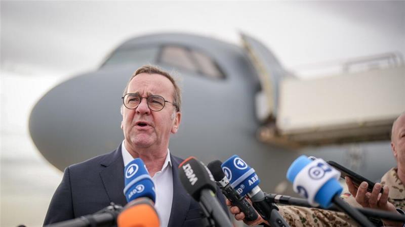 Pistorius für mehr Engagement im Nahen Osten Die Militärbasis Al-Asrak ist das Drehkreuz für das deutsche Engagement.