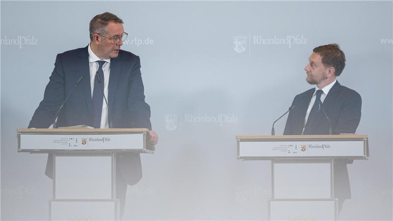 Die Ministerpräsidenten von Rheinland-Pfalz und Sachsen, Alexander Schweitzer (SPD) und Michael Kretschmer (CDU), werden die Ergebnisse der Beratungen vorstellen. (Archivbild)