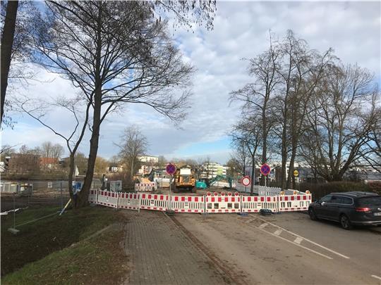 Die Moisburger Straße ist seit Februar gesperrt.