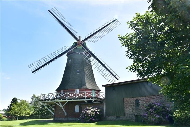 Die Mulsumer Mühle „Anna Maria“. Fotos: Beneke