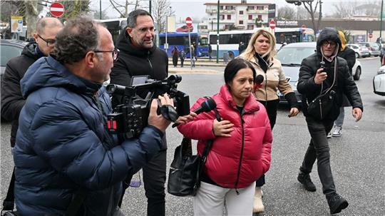 Die Mutter des Jungen, Patrizia Mercolino, war oft im Krankenhaus zu Besuch.